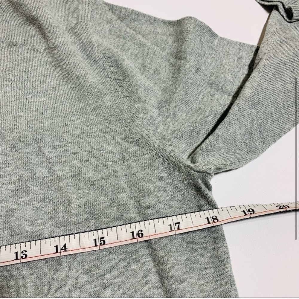 Old Navy Sweater Men's S Cotton Blend Light Gray Crewneck Sweater - Picture 3 of 5